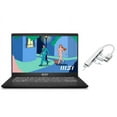 thumbnail image 1 of MSI Modern 14" FHD Laptop | Intel Core i5-1155G7 Processor | 16GB RAM | 512GB SSD | Intel Iris Xe Graphics | Backlit Keyboard | Windows 11 Home | Black | Bundle with USB 3.0 Hub, 1 of 6