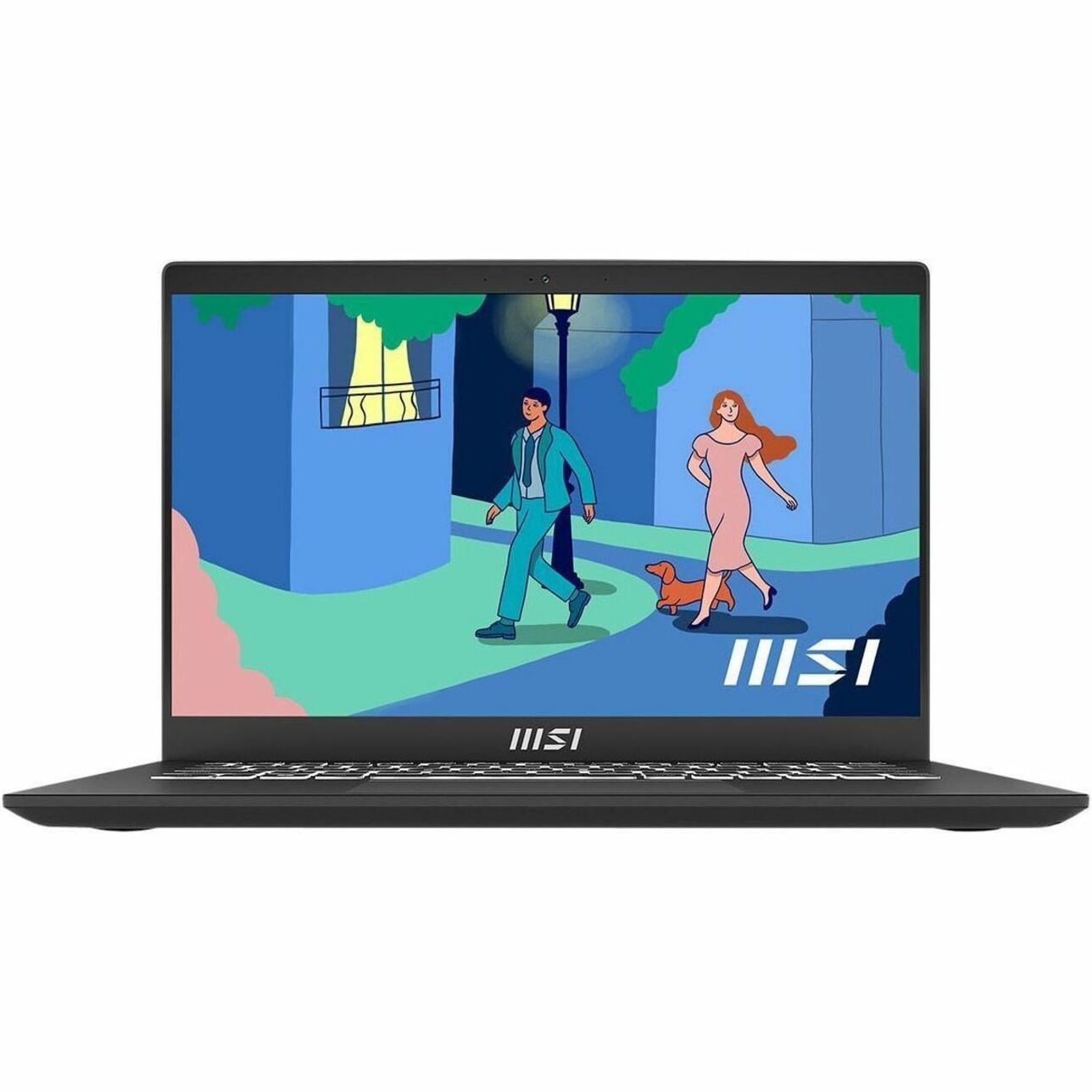 MSI Modern 14 14" Full HD Laptop, Intel Core i3 i3-1215U, 512GB SSD, Windows 11 Home, Modern 14 C12MO-1254US