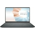 thumbnail image 1 of MSI Modern 15, 15.6\" Full HD, Intel Core i7-1195G7, Intel Iris Xe Graphics, 8GB RAM, 512GB SSD, Carbon Gray, Windows 10 Home, Modern 15 A11MU-653, 1 of 19