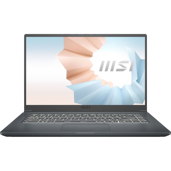 MSI - Modern 15.6" Laptop - Intel Core i7 - 16GB Memory - 512GB SSD - Carbon Gray A11M-004US Notebook