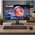 thumbnail image 1 of MSI Modern 23.8" Touchscreen Business All-in-One AI Desktop, Intel Core 7(10 Cores, Up to 4.9GHz), 16GB DDR5, 1TB SSD, FHD Camera, Wi-Fi 6E, HDMI, USB-C, Wireless Keyboard & Mouse, Windows 11, 1 of 9