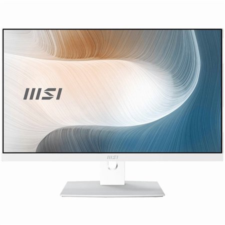 MSI Modern AM242TP 11M, 23.8\" Full HD, Touchscreen, Intel Core i7-1165G7, Intel Iris Xe Graphics, 16GB RAM, 512GB SSD, White, Windows 11 Home, Modern AM242TP 11M-873US