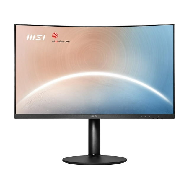 MSI Modern MD271CP 27" Full HD 1920 x 1080 75 Hz HDMI, USB-C, Audio Built-in Speakers Curved Monitor