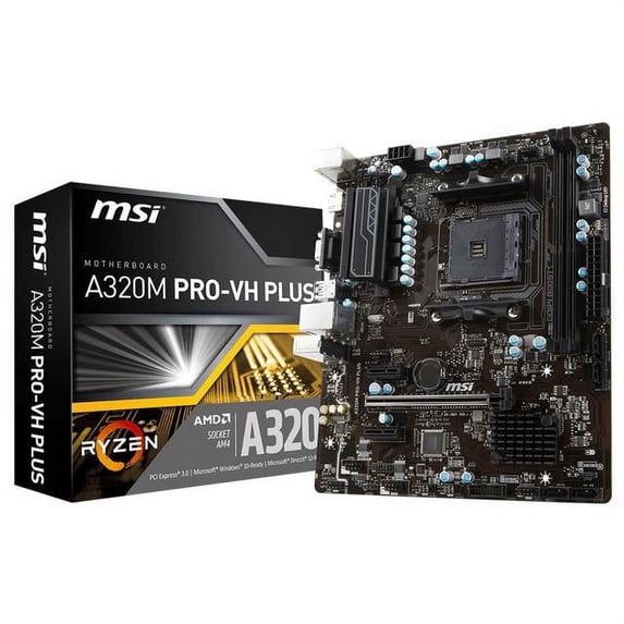 MSI Motherboard A320M PRO-VH PLUS