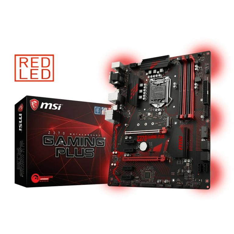 MSI Motherboard Z370 GAMING PLUS - Walmart.com