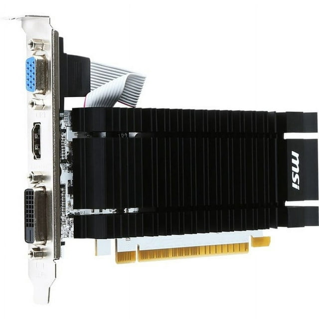 MSI N730K-2GD3H/LP - Graphics card - GF GT 730 - 2 GB DDR3 - PCIe 2.0 x16 low profile - DVI, D-Sub, HDMI - fanless