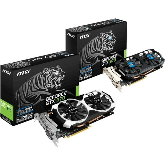 MSI NVIDIA GeForce GTX 970 Graphic Card, 4 GB GDDR5