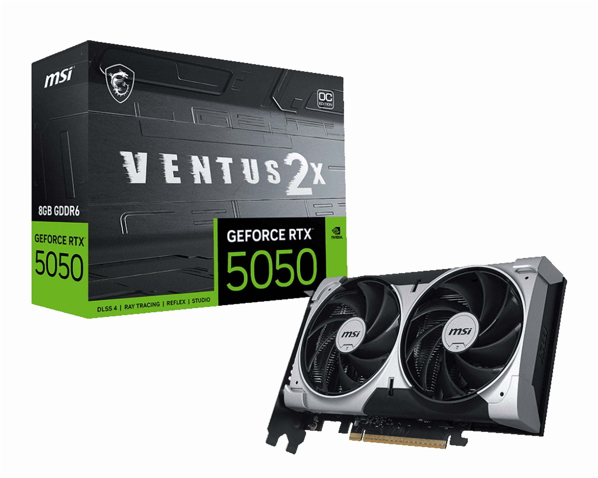MSI NVIDIA GeForce Graphic Card - 8 GB GDDR6 (rtx50508gventus2xoc)
