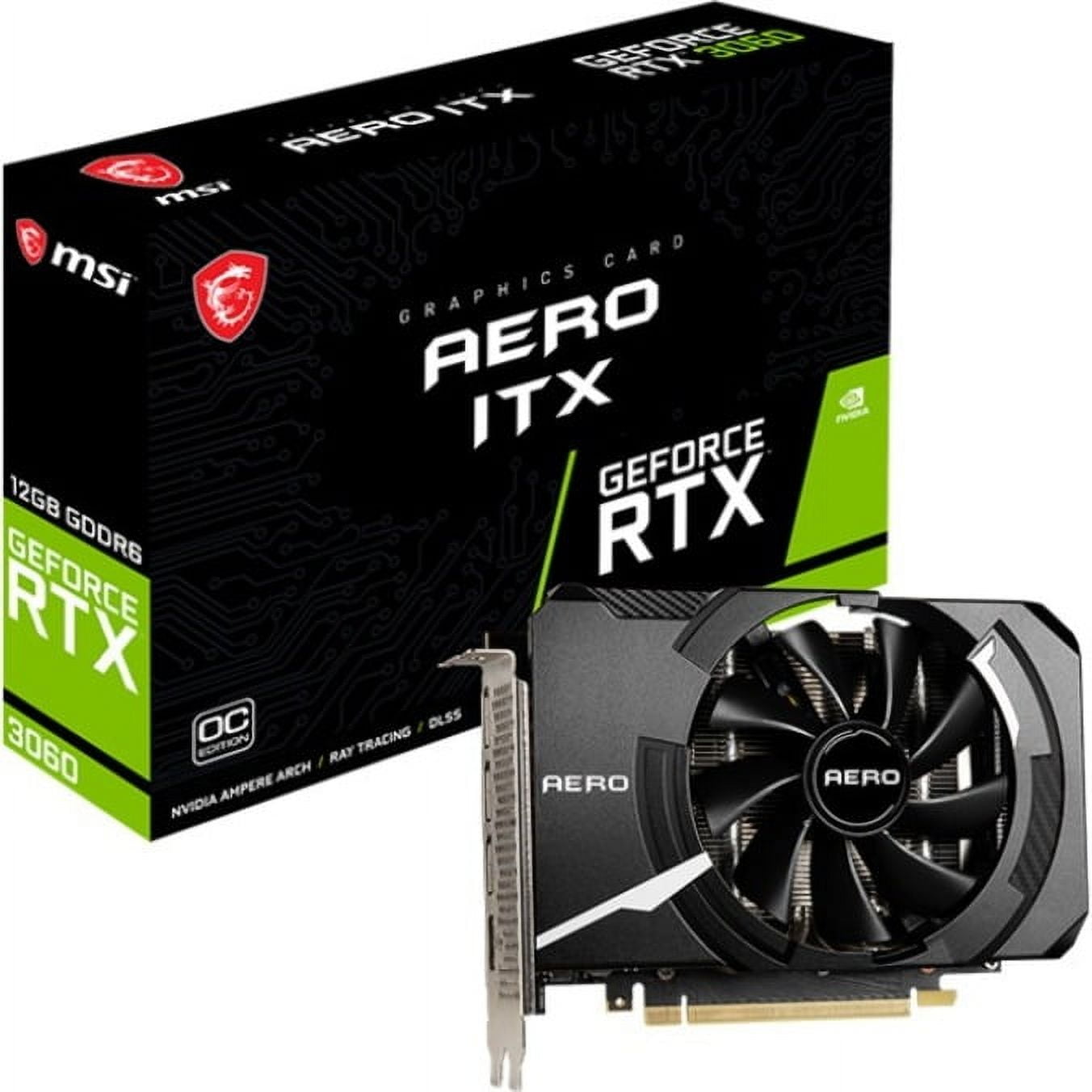 MSI GeForce RTX 3060 12GB GDDR6 Graphics Card France Ubuy