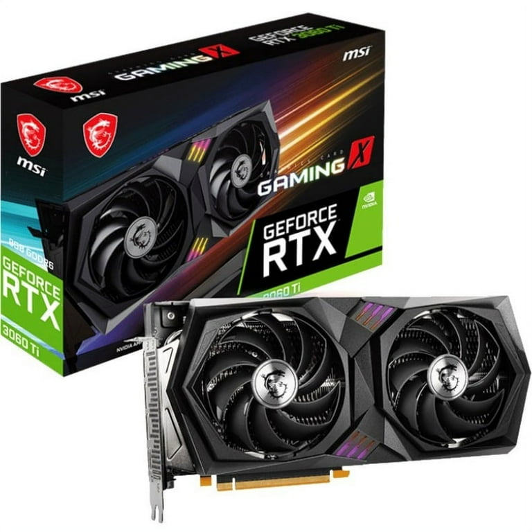 MSI NVIDIA GeForce RTX 3060 Ti Graphic Card - 8 GB GDDR6 MSI NVIDIA GeForce RTX 3060 Ti Graphic Card - 8 GB GDDR6