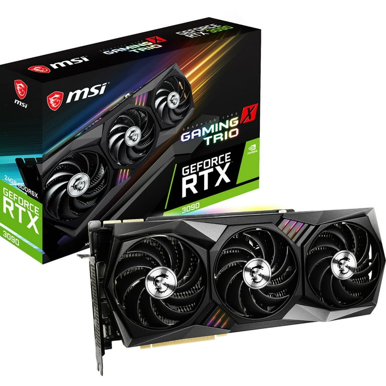 MSI NVIDIA GeForce RTX 3090 Graphic Card - 24 GB GDDR6X - Walmart.com