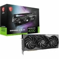 thumbnail image 1 of MSI NVIDIA GeForce RTX 4090 Graphic Card - 24 GB GDDR6X - 7680 x 4320 - 2.61 GHz Boost Clock - 384 bit Bus Width - PCI Express 4.0 - DisplayPort - 2 x DisplayPort - HDMI, 1 of 7