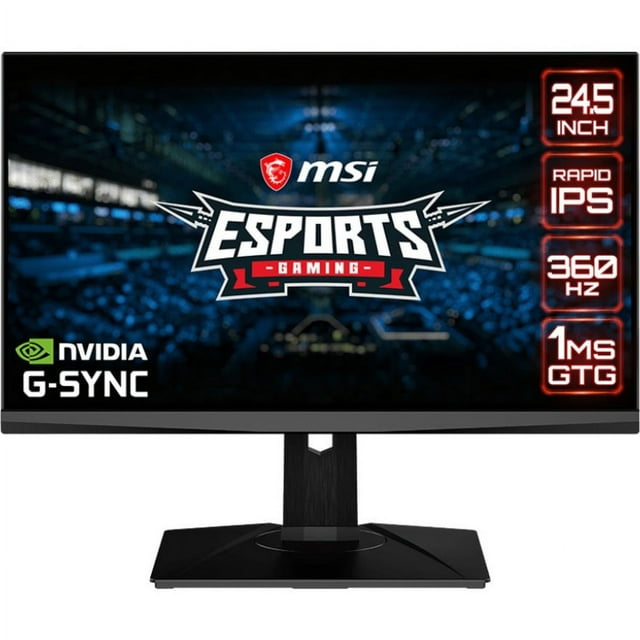 MSI Oculux NXG253R 24.5" Full HD RGB LED Gaming LCD Monitor, 16:9, Black