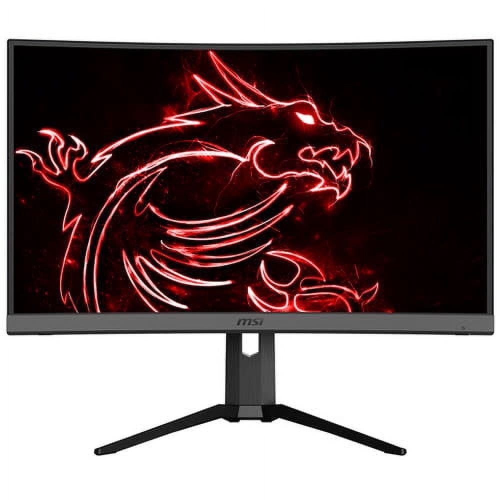 MSI Optix 27" 16:9 Non-Glare with Narrow Bezel 165Hz 1ms Height Adjustment 1500R Curvature AMD FreeSync HDMI/DP/USB HDR Ready 1920 x 1080 FHD Gaming Monitor, Black