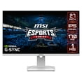 thumbnail image 1 of MSI Optix G274RW 27" 16:9 Gaming Monitor White, 170Hz 1ms, 1920 x 1080 (FHD), G-Sync Compatible, Height Adjustable Arm, RGB LED, 1 of 6