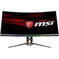 thumbnail image 1 of MSI Optix MPG341CQRV 34" UW-QHD Curved Screen LED LCD Monitor, 21:9, Black Red, 1 of 5