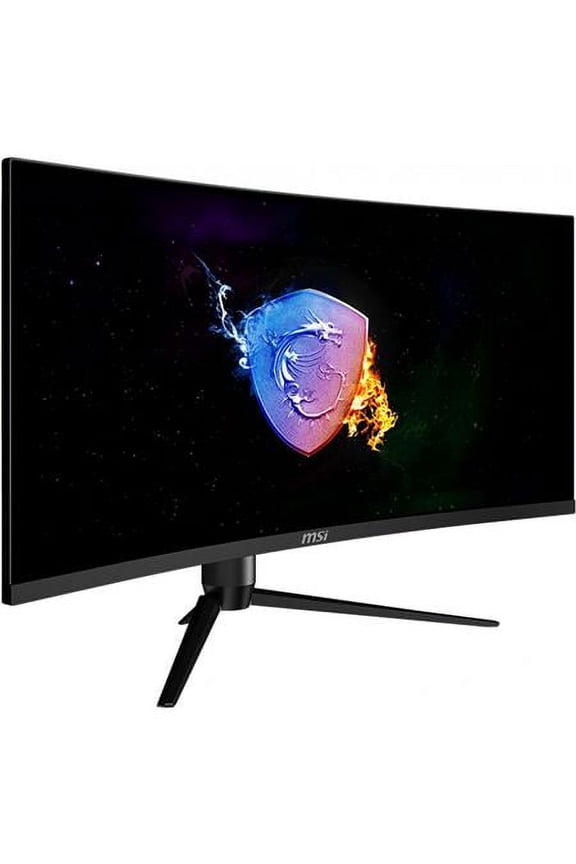 34" Curved UWQHD (3440 x 1440) HDMI DP 144Hz 1ms Adaptive-Sync LCD Gaming Monitor - Optix MAG342CQR