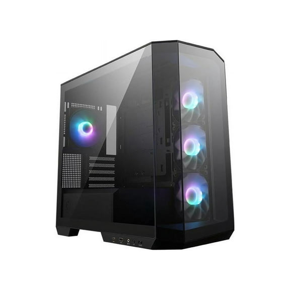 MSI PANO M100R PZ Micro-ATX Computer Case, Black