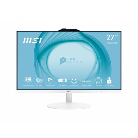 MSI PRO AP272 12M-033US All-in-One Computer Intel Core i5 2.5GHz - 8GB- 500GB - Black- Windows 11 Home