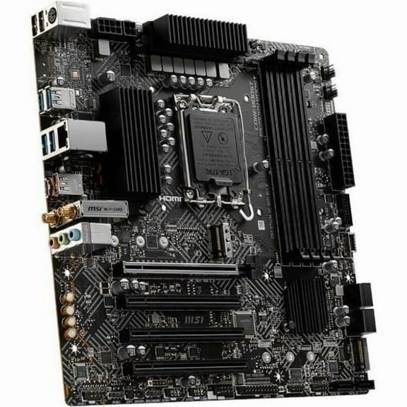 MSI B760M-VC WIFI Gaming Desktop Motherboard, Intel B760 Chipset, Socket LGA-1700, Micro ATX
