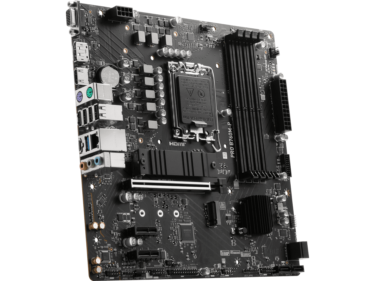 MSI B760M-P Gaming Desktop Motherboard - Intel B760 Chipset - Socket LGA-1700 - Micro ATX (prob760m-p)