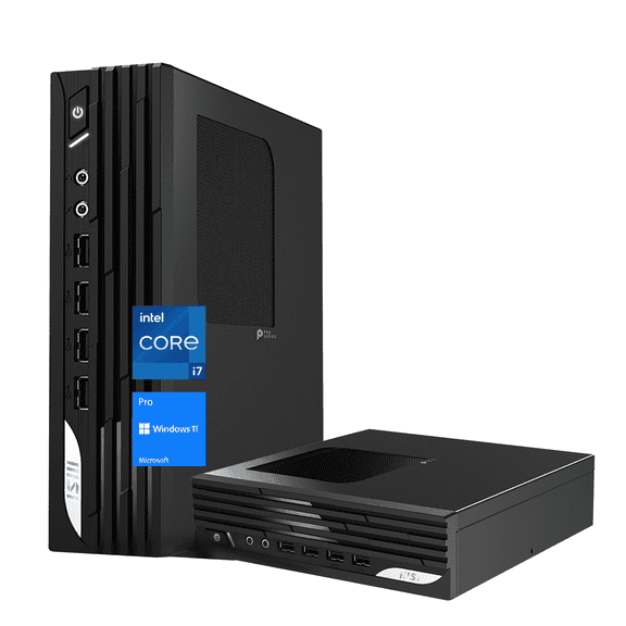 MSI PRO Business MFF Desktop, Intel Core i7-13700, 32GB RAM, 1TB SSD, Wi-Fi 6, Win 11 Pro, Black
