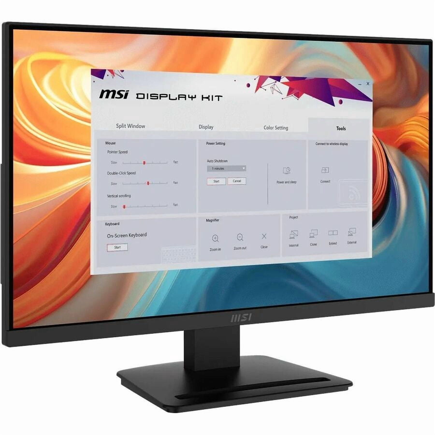 MSI PRO MP273L E14 27" Class Full HD LCD Monitor, 16:9