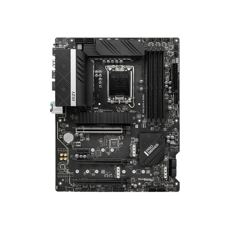 MSI - PRO Z690-A DDR4 (Socket LGA 1700) Intel Z690 ATX DDR4 Motherboard - Black
