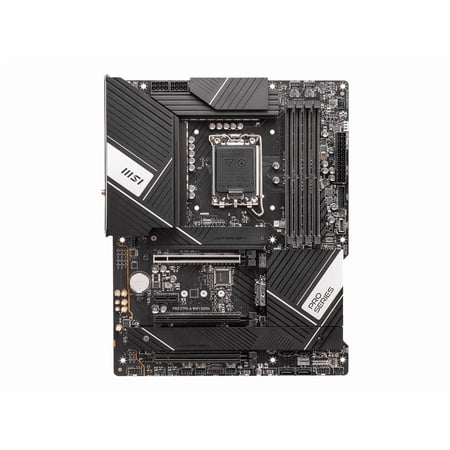 MSI Z790-A WIFI DDR4 Desktop Motherboard, Intel Z790 Chipset, Socket LGA-1700, ATX