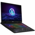 thumbnail image 1 of MSI Pulse 16 AI C1VGKG-065US - Intel Core Ultra 9 - 185H / up to 5.1 GHz - Win 11 Pro - GeForce RTX 4070 - 64 GB RAM - 1 TB SSD NVMe - 16" 2560 x 1600 (QHD+) @ 240 Hz - Gigabit Ethernet - Wi-Fi 6E, Bluetooth - black, 1 of 10