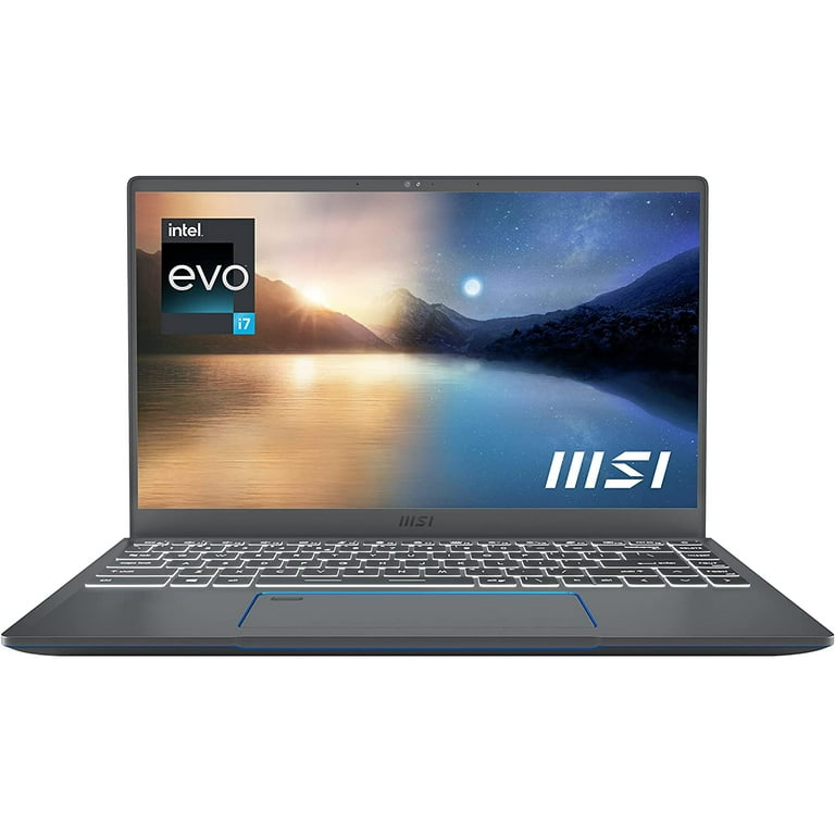 MSI Prestige 14型/i7-1195G7/GTX1650/1.3kg MSI Prestige 14 Laptop: Core i7-1195G7, 32GB RAM, 1TB SSD, 14
