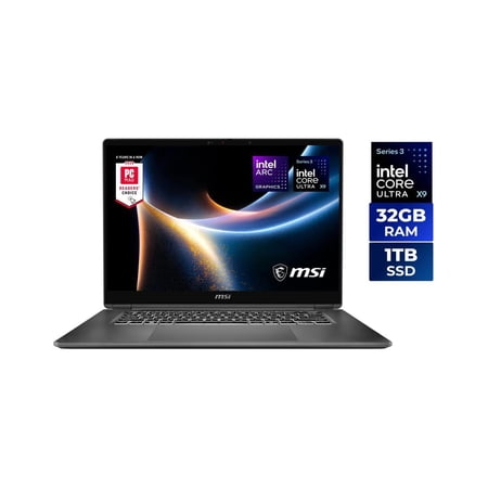 MSI PRE16FLIPC3056 MSI AI POWERED - PRESTIGE 16 FLIP AI+ C - INTEL - CORE ULTRA - 388H - 2.1G Compat