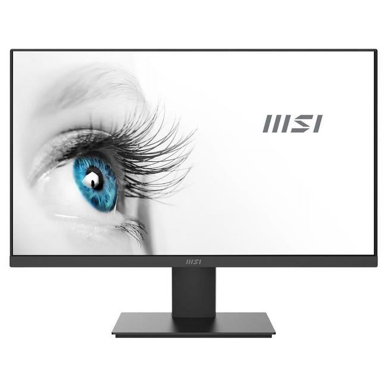 MSI Pro 24 inch Full HD LCD Monitor - 16:9 - MP241X - Black (New) - image 1 of 5