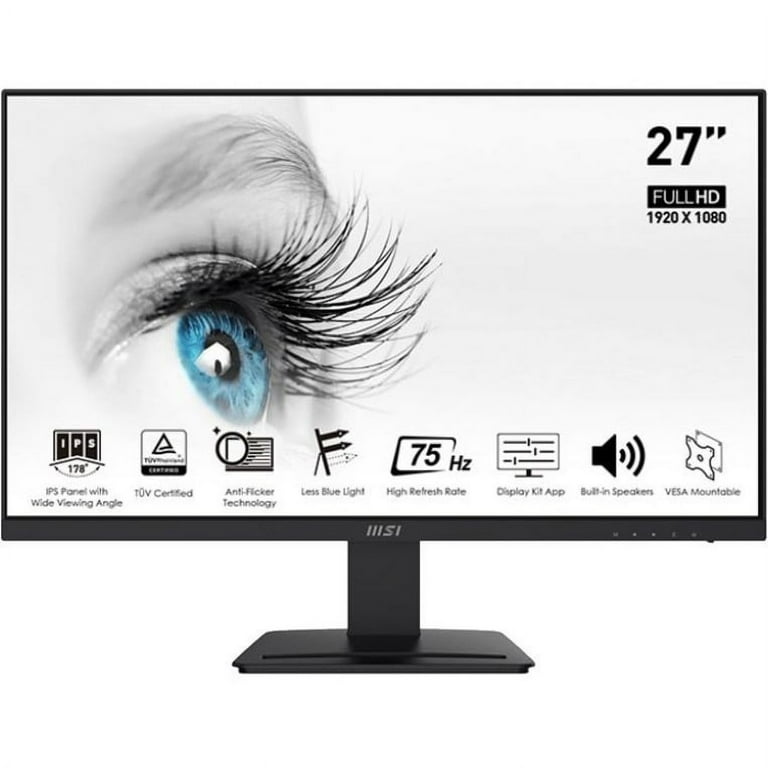美品✨　MSI 27インチモニター PRO-MP273 Amazon.co.jp: MSI Pro MP273 27インチ 1920×1080(FHD) IPS 75Hz TUV
