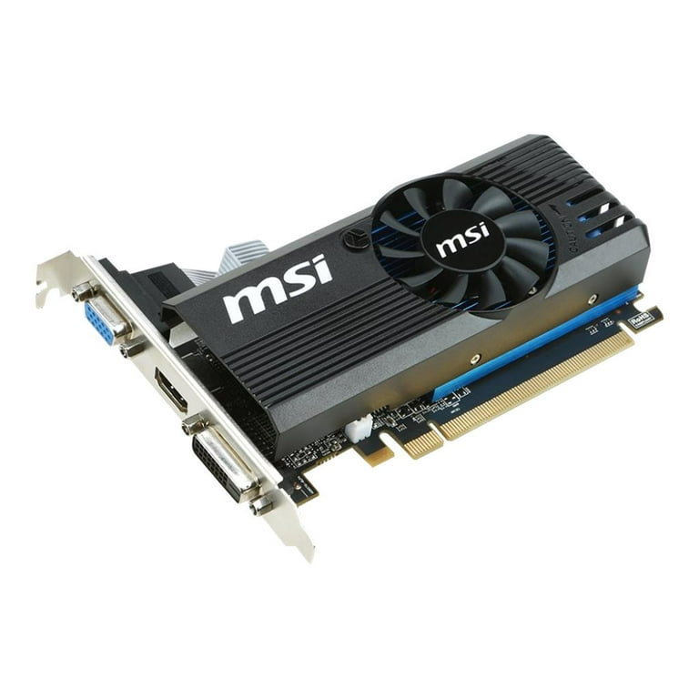 MSI R7 240 2GD3 LP Radeon R7 240 2GB DDR3 PCIe Graphics Card