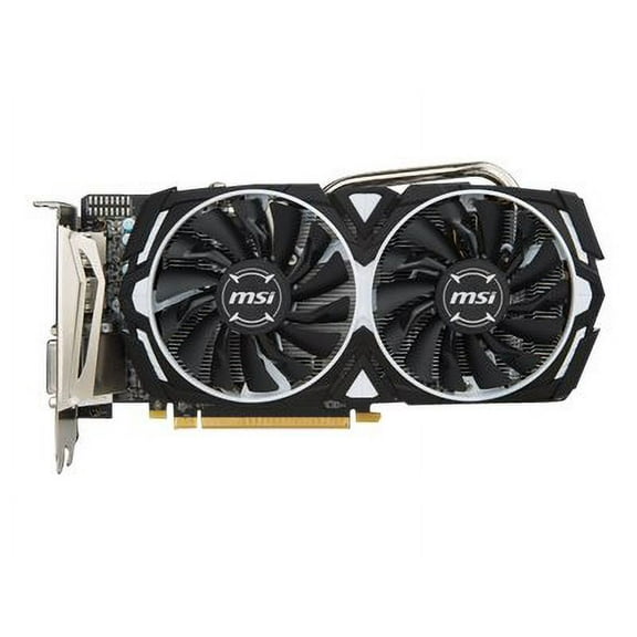 MSI RX 470 ARMOR 4G OC - Graphics card - Radeon RX 470 - 4 GB GDDR5 - PCIe 3.0 x16 - DVI, HDMI, 3 x DisplayPort - black, white