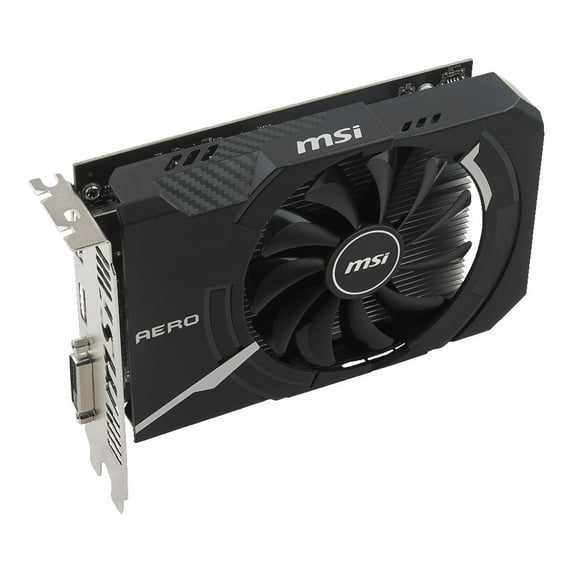MSI RX 550 AERO ITX 2G OC - Graphics card - Radeon RX 550 - 2 GB GDDR5 - PCIe 3.0 x16 - DVI, HDMI, DisplayPort