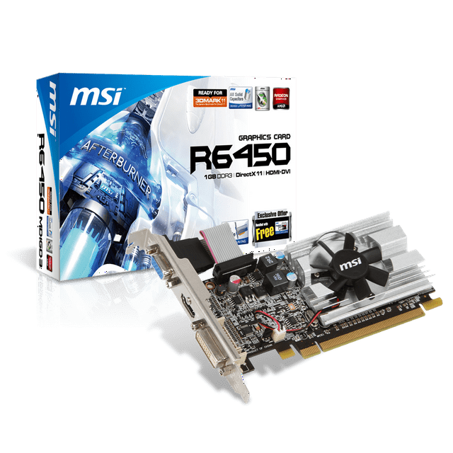 MSI Radeon R6450-MD1GD3/LP