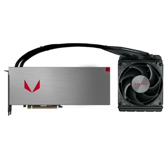 MSI Radeon RX Vega 64 8GB HBM2 PCI Express 3.0 x16 CrossFireX Support - Liquid Cooler Video Card RADEON RX VEGA 64 WAVE 8G