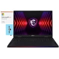 thumbnail image 1 of MSI Raider 18 HX Gaming/Entertainment Laptop (Intel i9-14900HX 24-Core, 18in 240 Hz Wide QXGA (2560x1600), GeForce RTX 4080, Win 11 Home) with Microsoft 365 Personal , Dockztorm Hub, 1 of 7