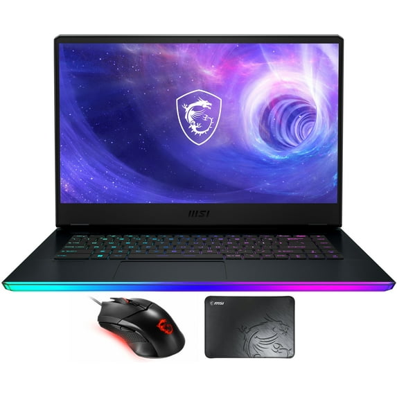 MSI Raider GE66-15 Gaming Laptop (Intel i9-12900HK 14-Core, 15.6in 120Hz 4K Ultra HD (3840x2160), GeForce RTX 3080 Ti, 32GB DDR5 4800MHz RAM, 2x1TB PCIe SSD (2TB), Win 11 Pro) with Clutch GM08 , Pad
