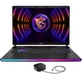 thumbnail image 1 of MSI Raider GE68HX Gaming Laptop (Intel i9-13950HX 24-Core, 16.0in 144Hz Wide UXGA (1920x1200), GeForce RTX 4060, 64GB DDR5 5600MHz RAM, Win 11 Home) with G5 Essential Dock, 1 of 7