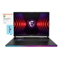 thumbnail image 1 of MSI Raider GE78 HX Gaming/Entertainment Laptop (Intel i9-14900HX 24-Core, 17.0in 240 Hz Wide QXGA (2560x1600), GeForce RTX 4090, Win 11 Pro) with Microsoft 365 Personal , Dockztorm Hub, 1 of 7