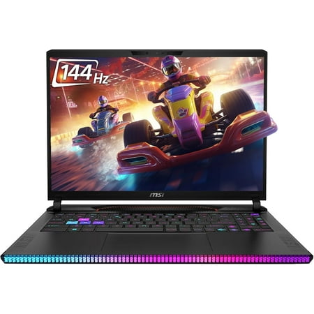 MSI Raider Gaming Laptop, Intel i9-14900HX, 64 GB DDR5 RAM, 1 TB PCIe SSD, 16" FHD+ (1920x1200), Nvidia G-force RTX4070, W11 Home