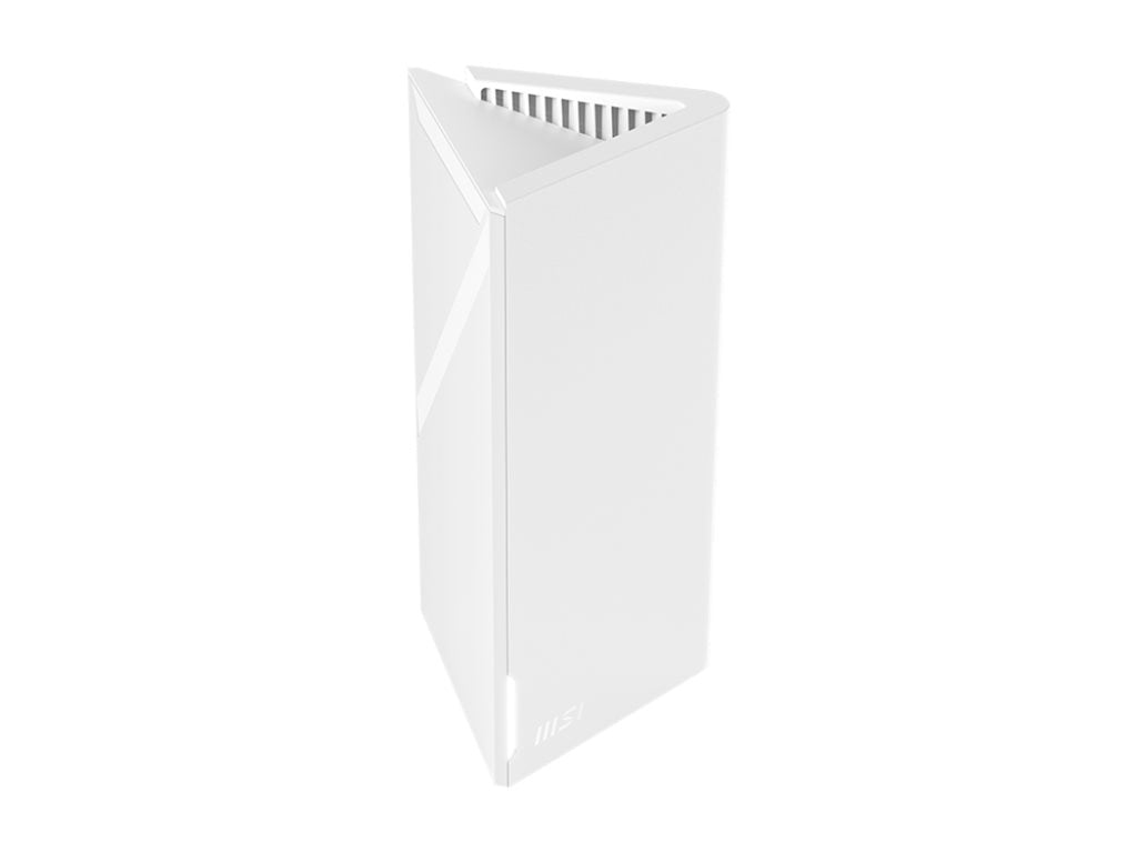 MSI Roamii BE Lite Mesh System - 1 Pack (WiFi 7, BE 5000, Up to 5,800 sq.ft. of Coverage, Supporting 120+ Devices, 2.5Gbps Ethernet Port, MU-MIMO MLO)