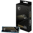 thumbnail image 1 of MSI SPATIUM M370 NVMe 1TB SSD SM370N1TB M.2 Internal PCIe, 1 of 5