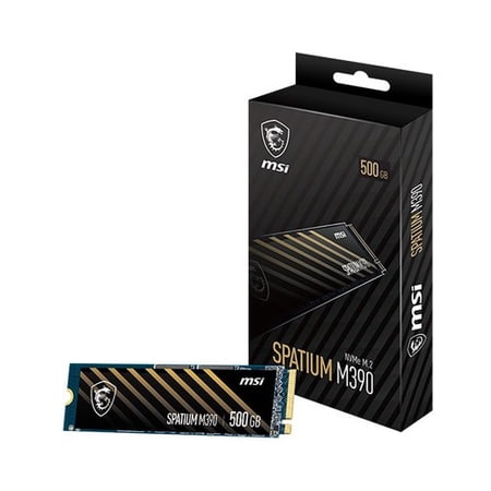 MSI SPATIUM M390 NVME M.2 500GB SSD PCIe SM390N500GB
