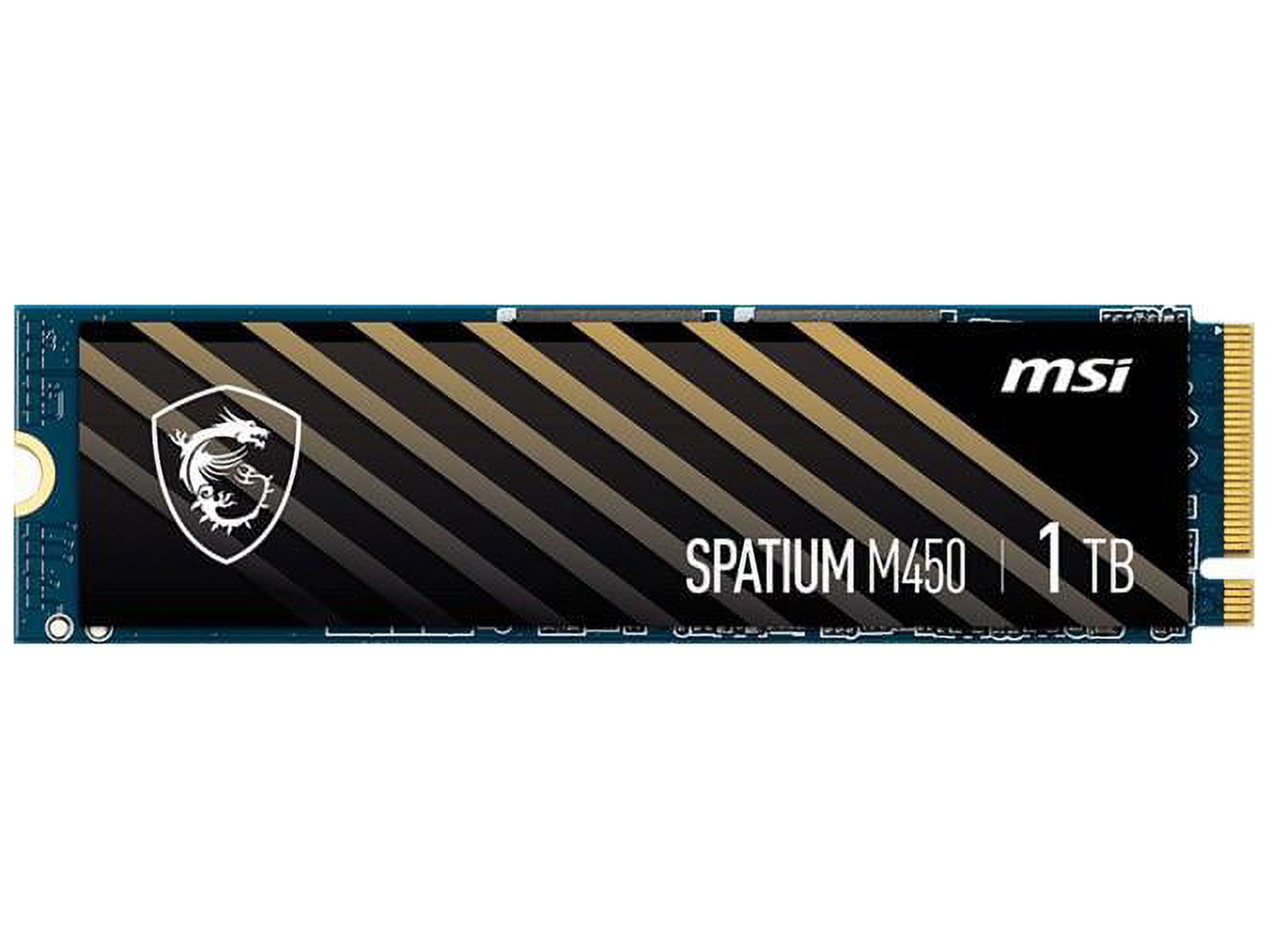 内蔵型SSD MSI SPATIUM M450 1TB SSD MSI M450 PCIe 4.0 NVMe M.2