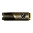 thumbnail image 1 of MSI SPATIUM M480 Heatsink M.2 2280 1TB PCIe Gen4x4, NVMe 1.4 3D NAND Internal Solid State Drive (SSD), 1 of 5