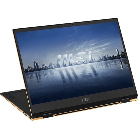 MSI SUMMIT E13FLIP EVO 13.4" FHD+ 120hz Touch Ultra Thin and Light Professional 2 in 1 Laptop Intel® Core™ i7-1360P Iris Xe 32GB LPDDR5 1TB NVMe SSD Win 11 Pro with MSI Pen, A13MT-220US